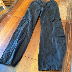 Women's Black Cargo Pants